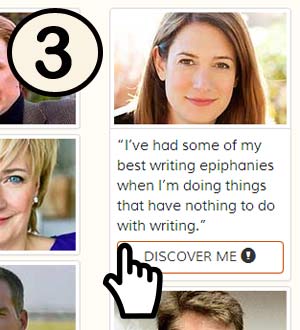Cursor selecting the discover more link